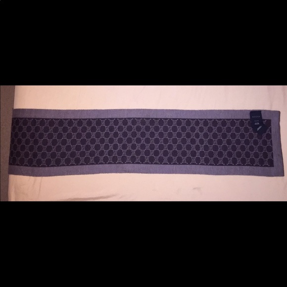 GG Gucci Knit Cashmere Scarf - Picture 6 of 15